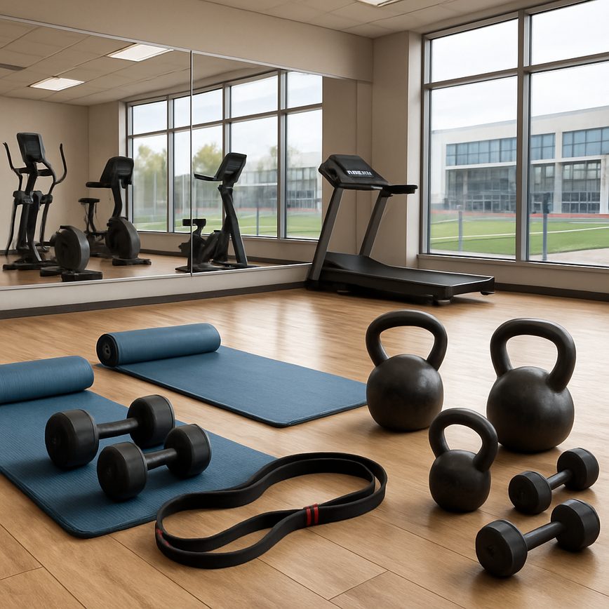 Group fitness classes at Rush Sports Complex