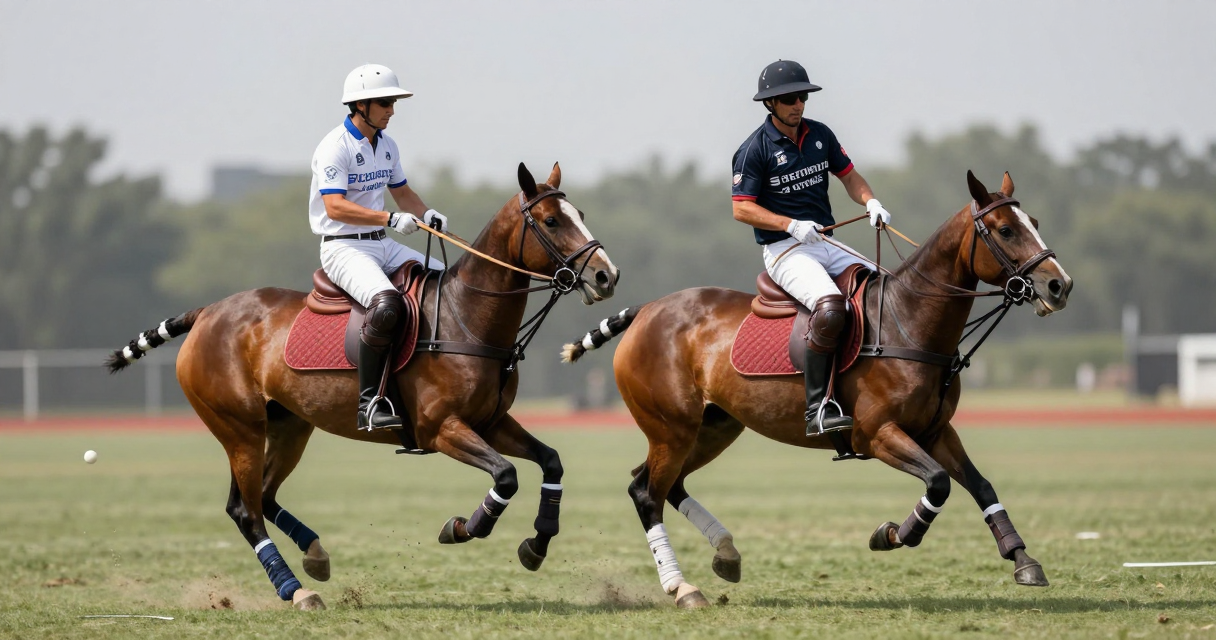 Advanced polo techniques: Near-side vs off-side shots