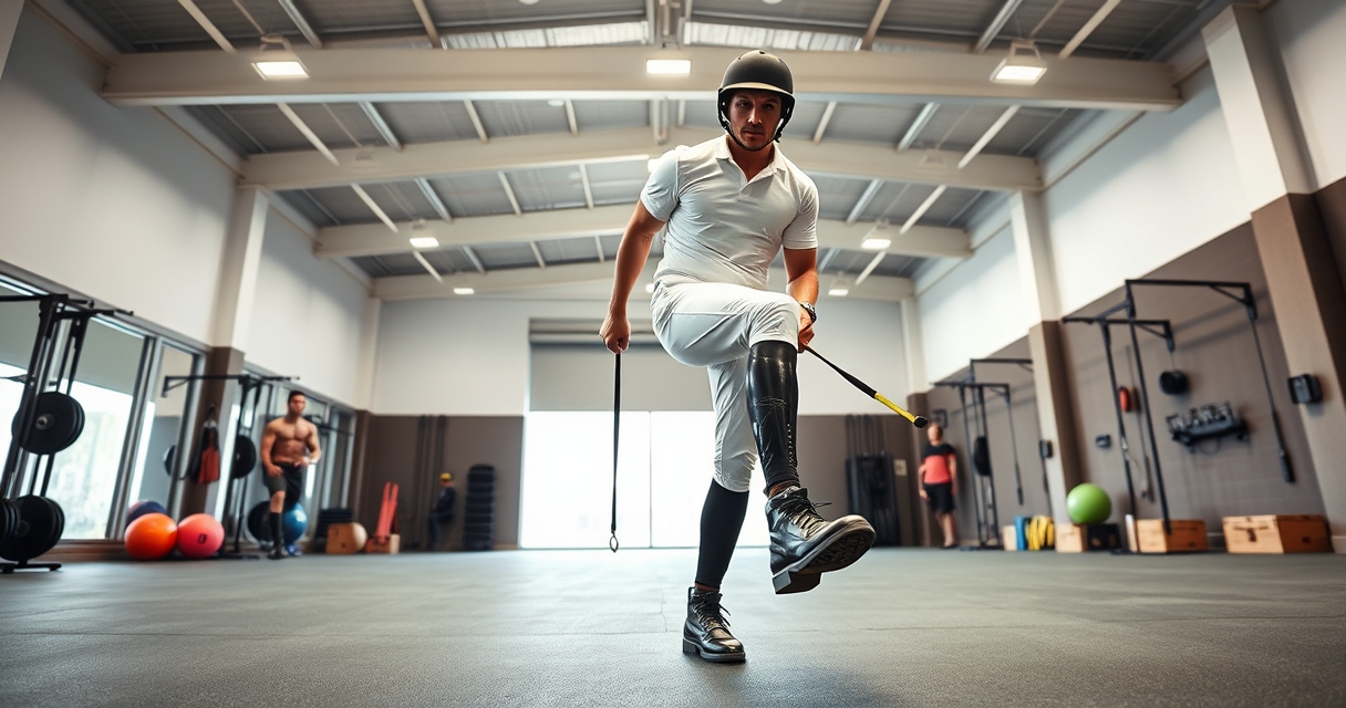Strength training for polo: Core and leg power